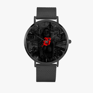 Open image in slideshow, 170. Fashion Ultra-thin Stainless Steel Quartz Watch (With Indicators) - GHETTO LOVE
