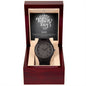 WOODEN WATCH