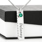 Birthstone Name Necklace - Valentines