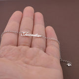 514. Minimalist Name Bracelet