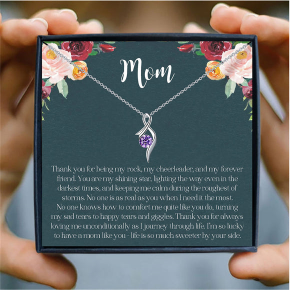 850. Twist Pendant Necklace