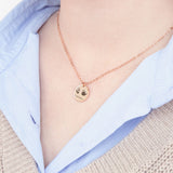 598. Handprint Necklace with Name