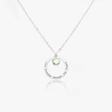 603. Personalised Birthstone Jewellery- 925Sliver