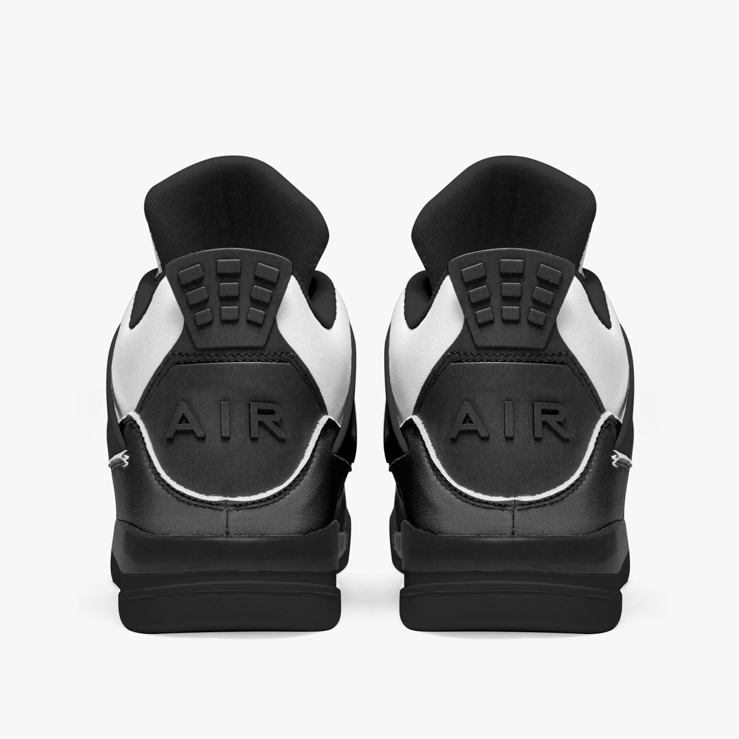 698. AJ4 Basketball Sneakers -Black Sole