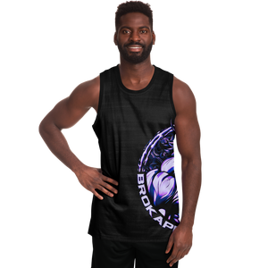 BEAST MODE - Brokapparel Black Haze Active Basketball Jersey