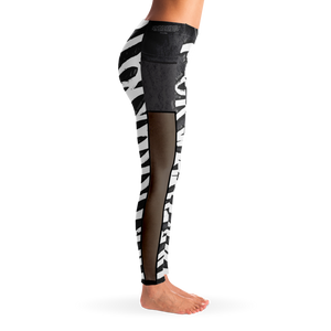 BA Mesh Pocket Legging - AOP