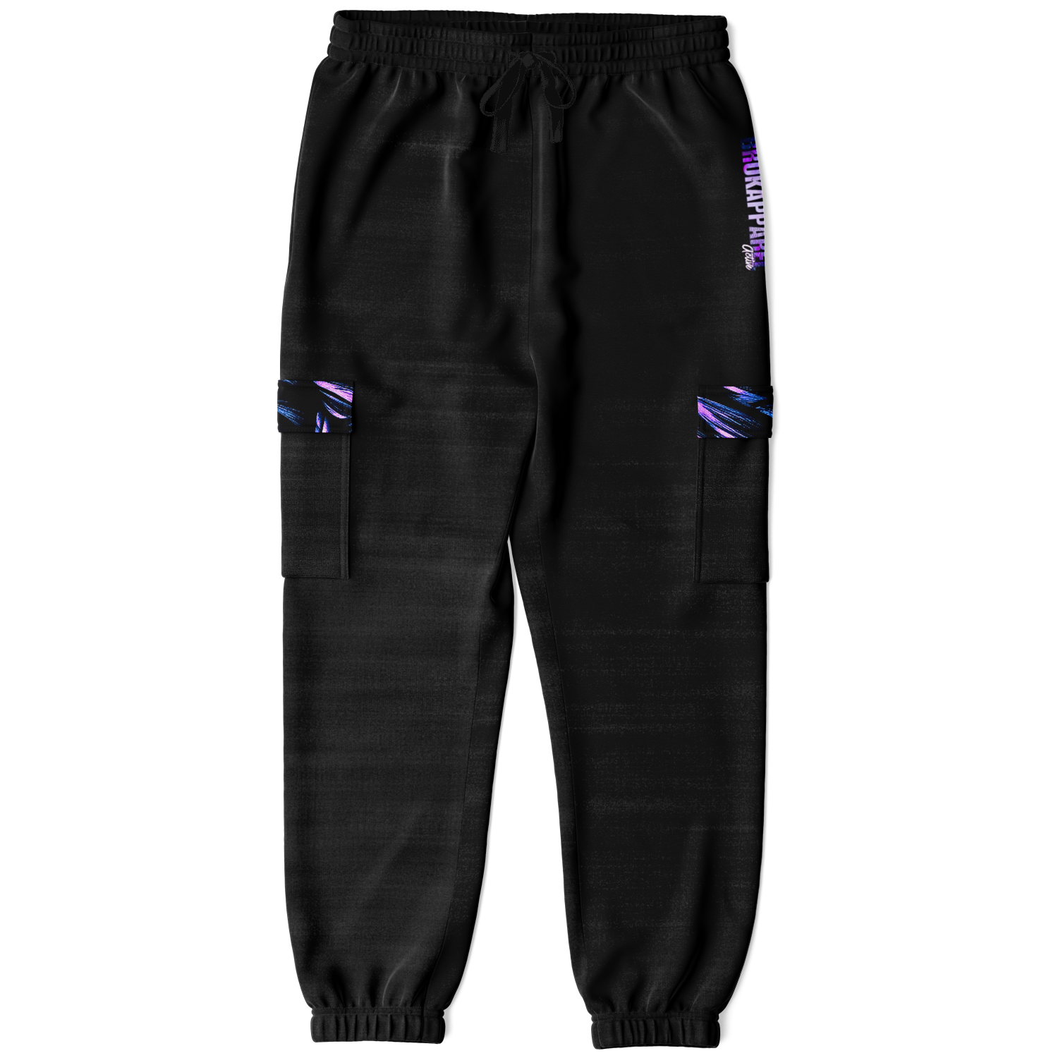 BEAST MODE - Brokapparel Black Haze Active Fashion Cargo Sweatpants