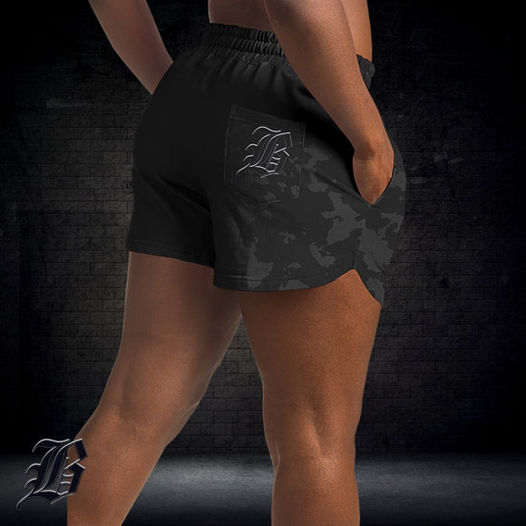 UYG BLACK CAMO EDITION - Athletic Unisex Loose Shorts
