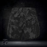 UYG BLACK CAMO EDITION - Athletic Long Shorts