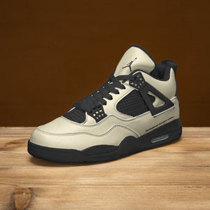 698. AJ4 Basketball Sneakers -Black Sole