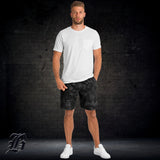 UYG BLACK CAMO EDITION - Athletic Long Shorts