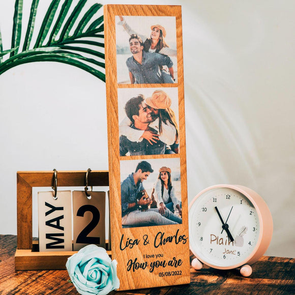 465. Creative Wooden Photo Frame