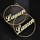 519.Custom Hoop Earrings