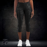 UYG BLACK CAMO EDITION - Capri Leggings
