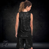 UYG BLACK CAMO EDITION - Basketball Jersey Rib