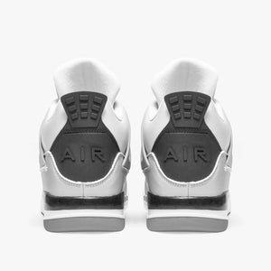 699. AJ4 Basketball Sneakers -Grey Sole