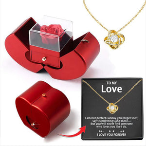 857. Flower Knot Pendant Necklace
