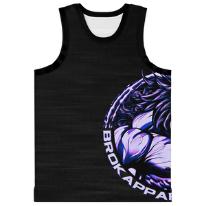 BEAST MODE - Brokapparel Black Haze Active Basketball Jersey