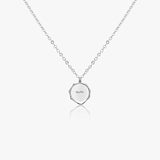 659. Irregular Pendant Necklace- 925 Silver