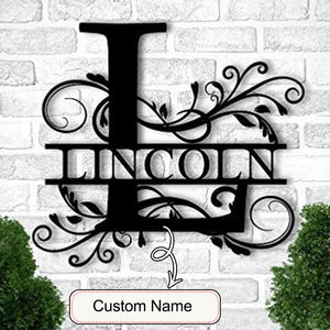 495. Metal Welcome Sign Wall Decor