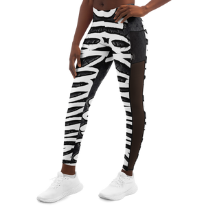 BA Mesh Pocket Legging - AOP