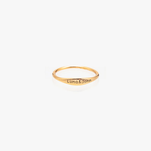 656. Double Name Ring