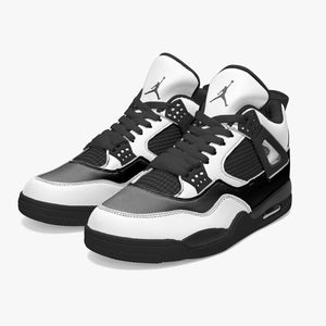 Open image in slideshow, 698. AJ4 Basketball Sneakers -Black Sole
