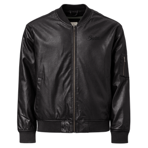 0008 Leather Bomber Jacket
