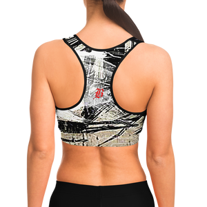 SPLASHED SPORTS BRA