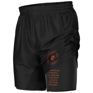 THE DISCIPLINE 2 IN 1 MENS SHORTS