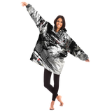 SPLASHED MICROFLEECE SNUG HOODIE