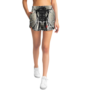 SPLASHED LOOSE SHORTS