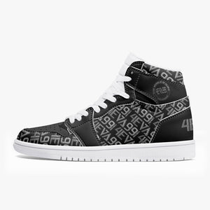 4EVA99 BBALL 3 High Top Leather Black