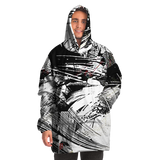 SPLASHED MICROFLEECE SNUG HOODIE