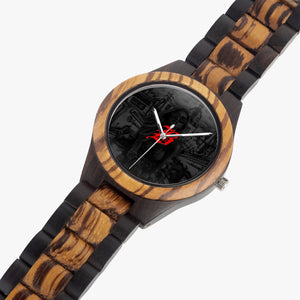 207. Indian Ebony Wooden Watch - GHETTO LOVE
