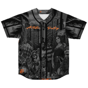 Open image in slideshow, ARTISTIC POETRY BASEBALL JERSEY
