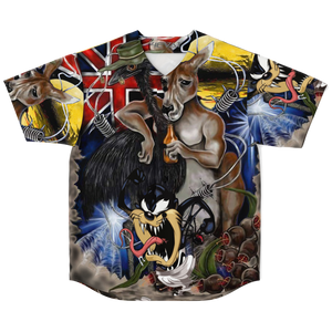 Open image in slideshow, AUSSIE PRIDE BASEBALL JERSEY
