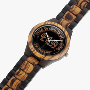 EMBLEM 207. Indian Ebony Wooden Watch
