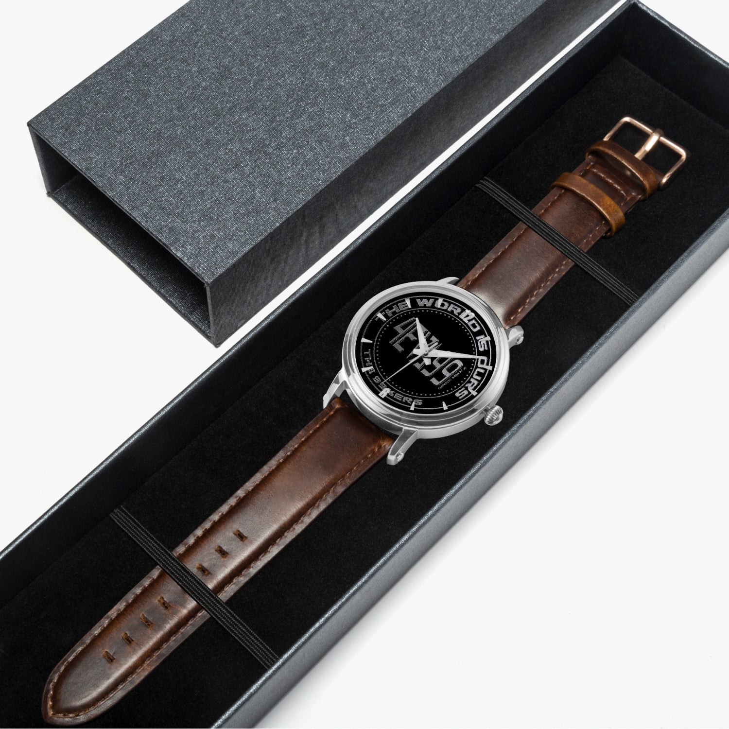 EMBLEM 159. 46mm Unisex Automatic Watch (Silver)