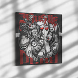HUSTLE PLAY CANVAS