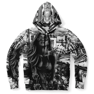 Open image in slideshow, GHETTO LOVE HOODIE
