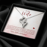 Double Hearts Necklace
