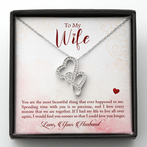 Double Hearts Necklace