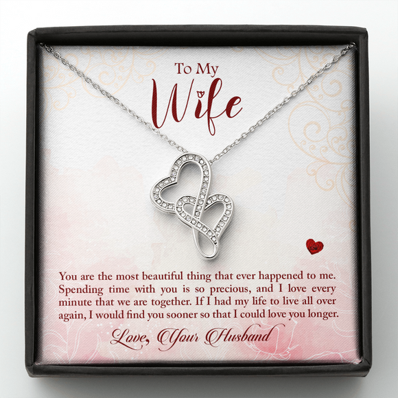 Double Hearts Necklace