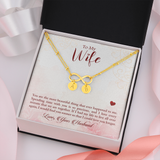 Infinity Bracelet with Circle Charms