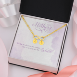 Infinity Bracelet with round charms