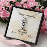 Peas in a pod necklace