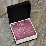 CZ Cross Necklace