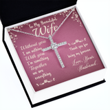 CZ Cross Necklace