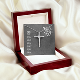 CZ Cross Necklace